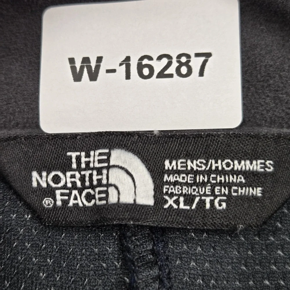 The North Face Men Jacket XL Blue Colorblock Windstopper Windbreaker Full Zip